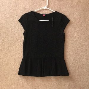 Vince Camuto Lace Peplum